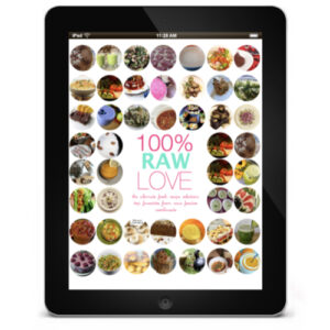 100 Prozent Raw Love - Raw Food Recipes Collection eBook Cover - Rohtopia