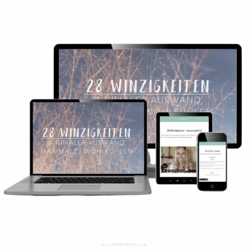 28 Winzigkeiten Online Programm - Rohtopia