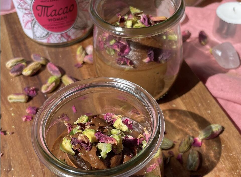 Rose Chocolate Mousse Recipe with Macao Woman - Rohtopia