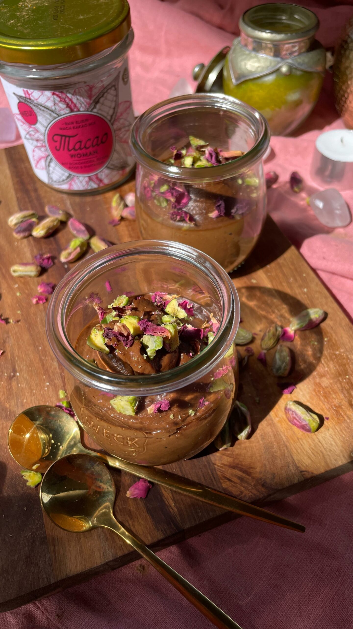 Rose Chocolate Mousse Rohtopia