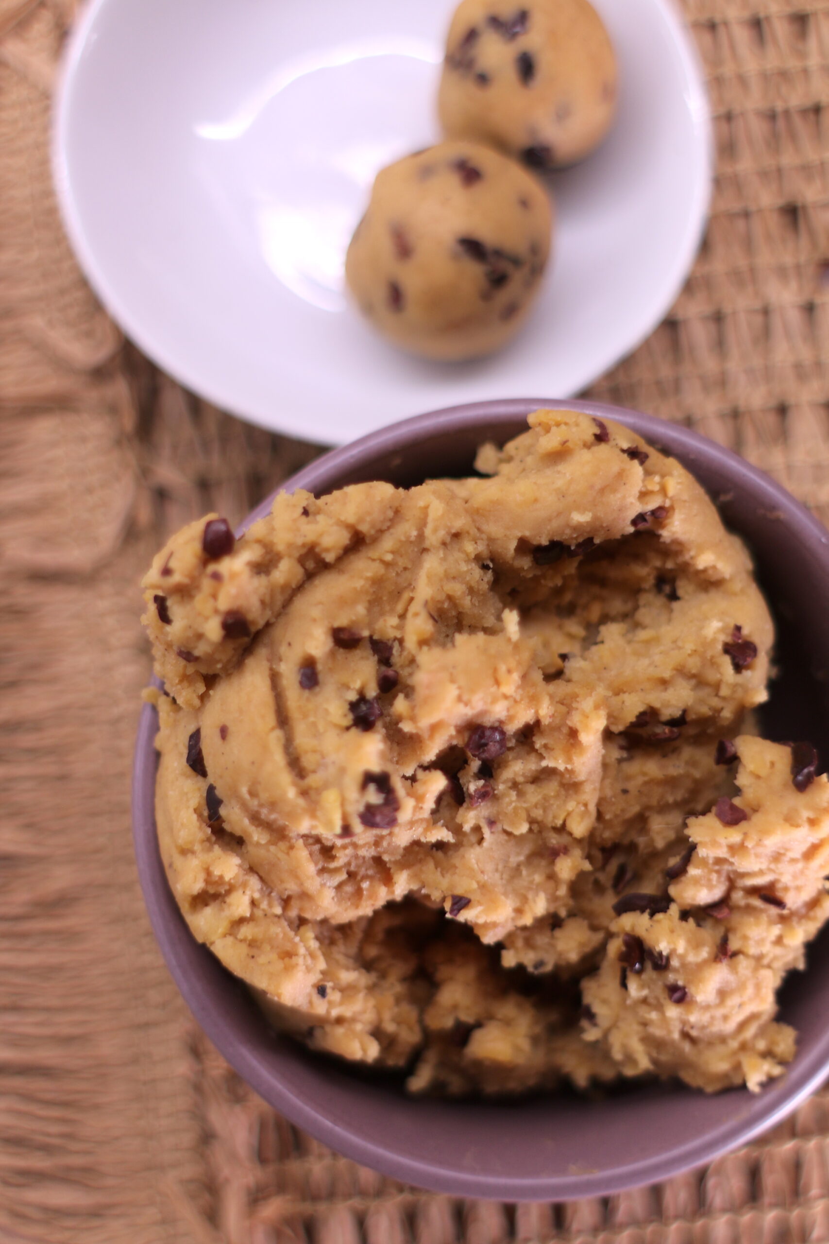 Vegan Cookie Dough Bites High Protein Recipe - Rohtopia